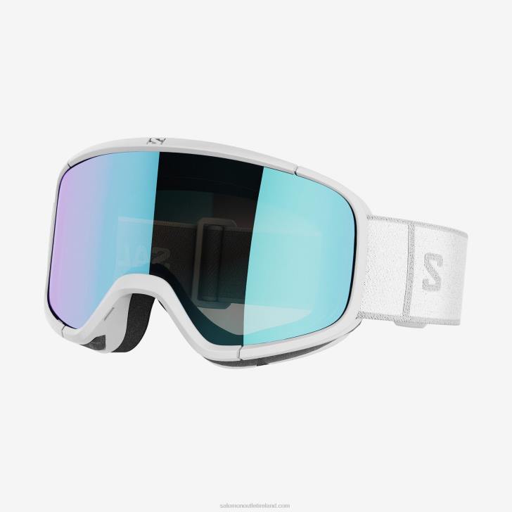 White 0600F486 Men's Goggles - Aksium 2.0 Salomon