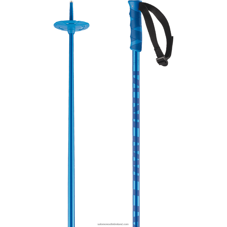 Blue 0600F1254 Men's Alpine Poles - Hacker Salomon