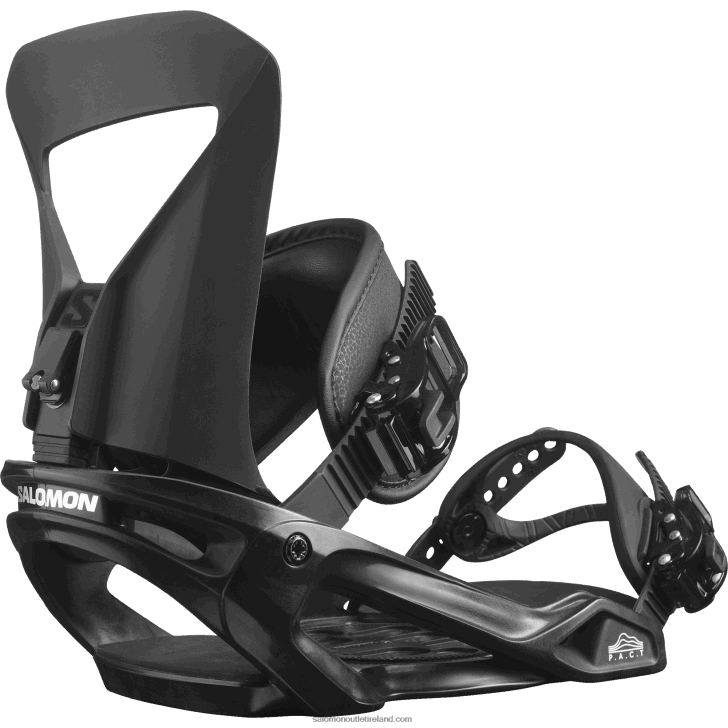 Black 0600F1112 Men's Snowboard Bindings - Pact Salomon