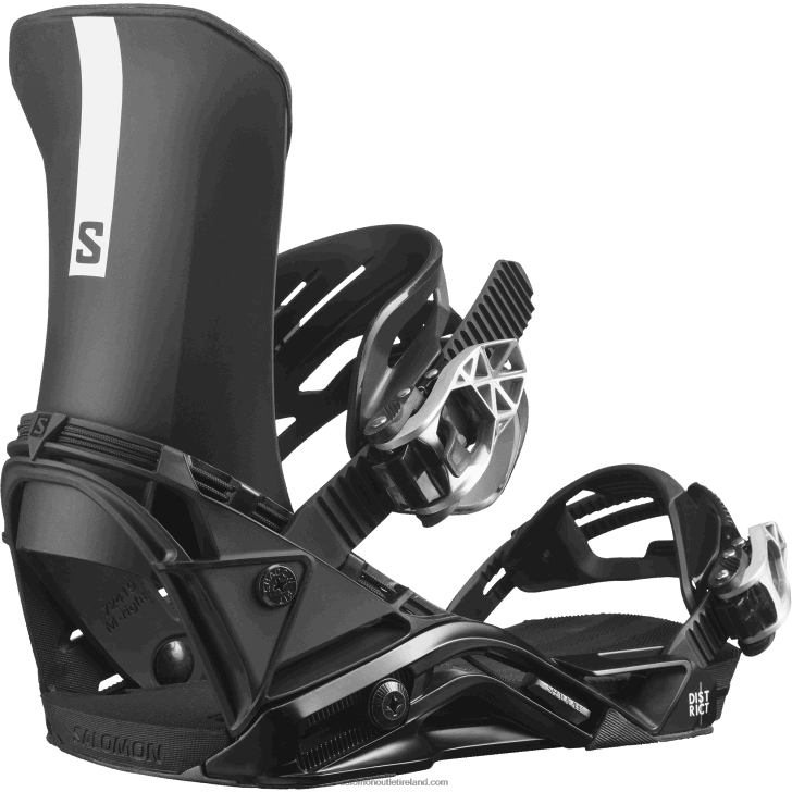 Black 0600F602 Men's Snowboard Bindings - District Salomon