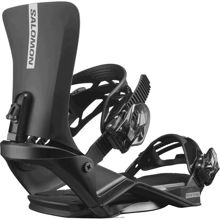 Black 0600F606 Men's Snowboard Bindings - Rhythm Salomon