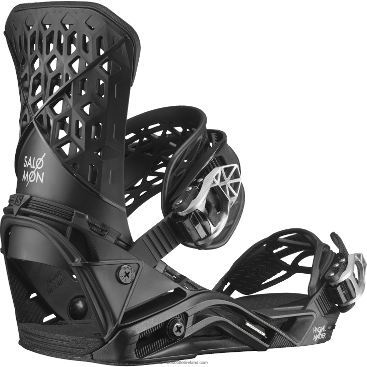 L41196900 0600F611 Men's Snowboard Bindings - Highlander Salomon