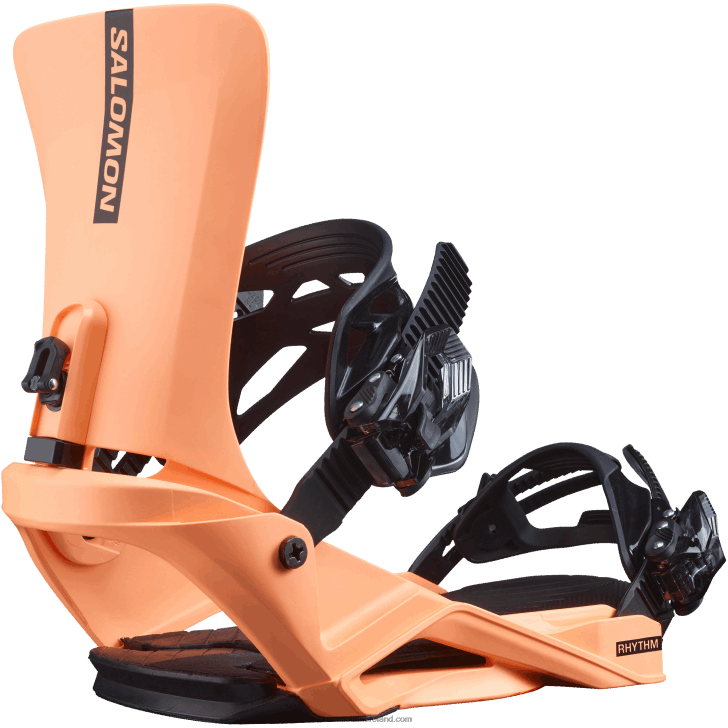 Neon Orange 0600F605 Men's Snowboard Bindings - Rhythm Salomon