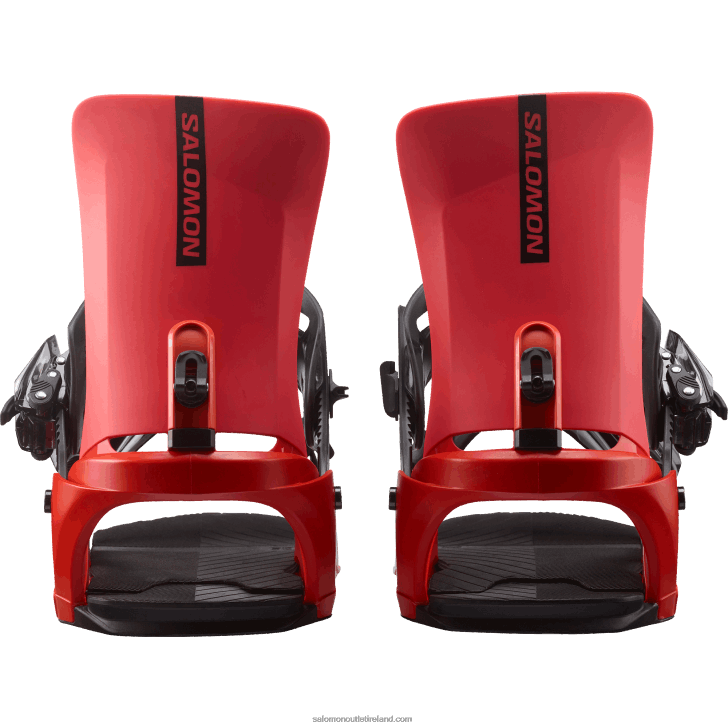 Red 0600F610 Men's Snowboard Bindings - Rhythm Salomon