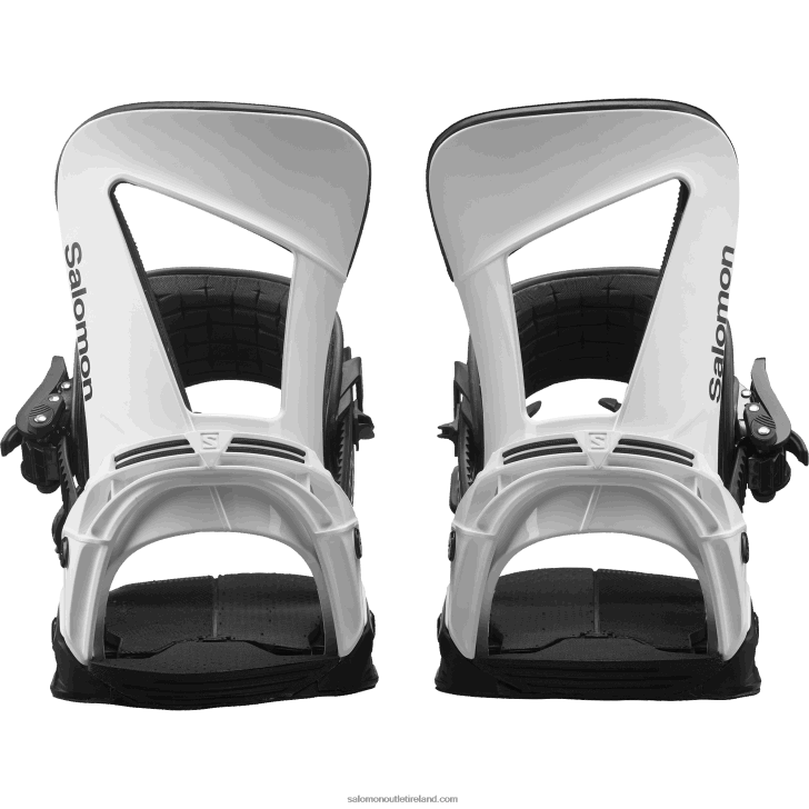 White/Black 0600F615 Men's Snowboard Bindings - Hologram Salomon