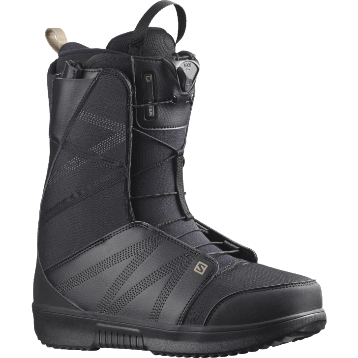 Black/Roasted Cashew 0600F596 Men's Snowboard Boots - Titan Salomon