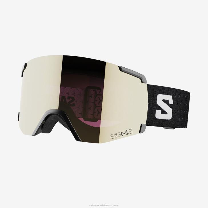 Black 0600F654 Men's Goggles - S/View Sigma Salomon