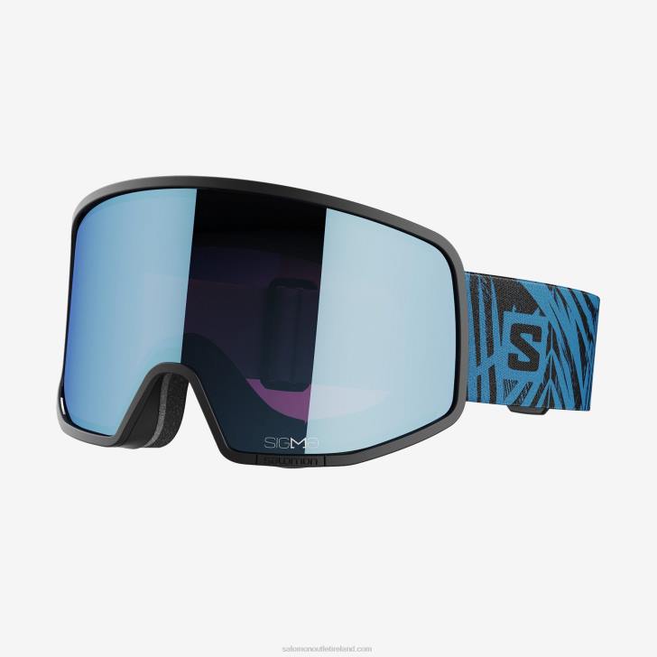 Black 0600F657 Men's Goggles - Lo Fi Sigma Salomon
