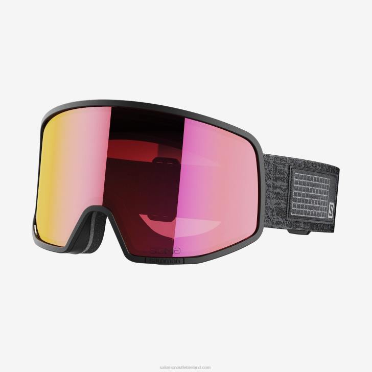Black 0600F658 Men's Goggles - Lo Fi Sigma Salomon