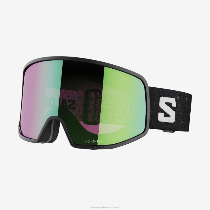Black 0600F663 Men's Goggles - Lo Fi Sigma Salomon