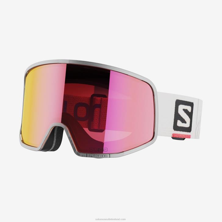 White 0600F659 Men's Goggles - Lo Fi Sigma Salomon