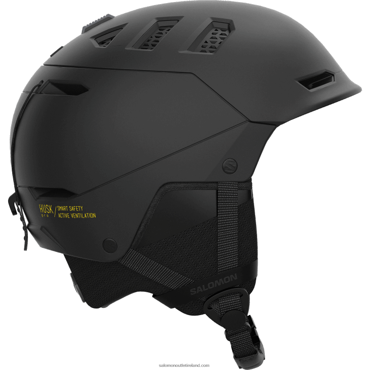 Black 0600F629 Men's Helmet - Husk Pro Salomon