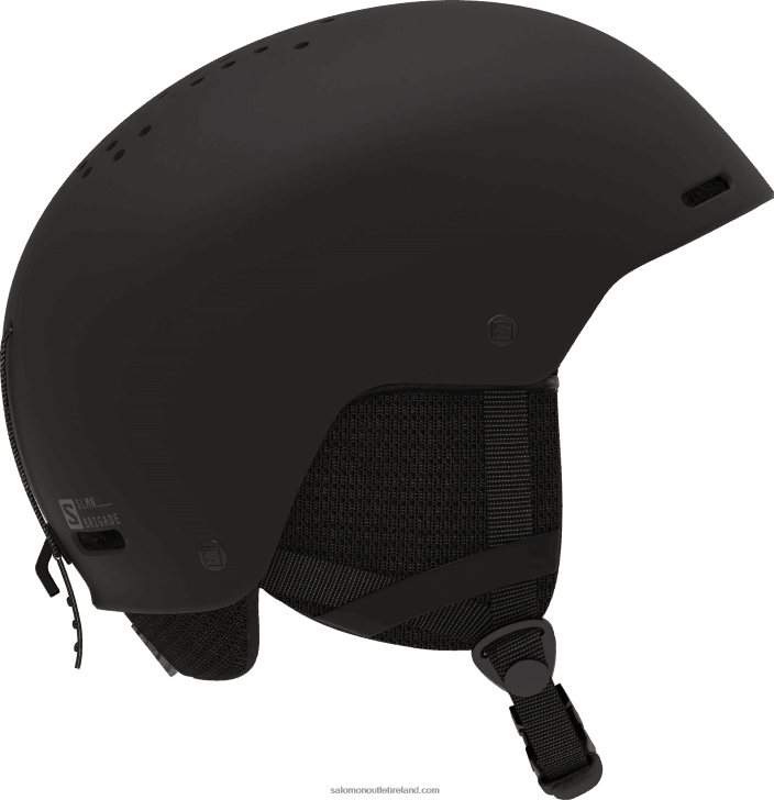 Black 0600F636 Men's Helmet - Brigade Salomon