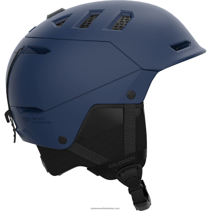 Estate Blue B001 0600F630 Men's Helmet - Husk Pro Salomon