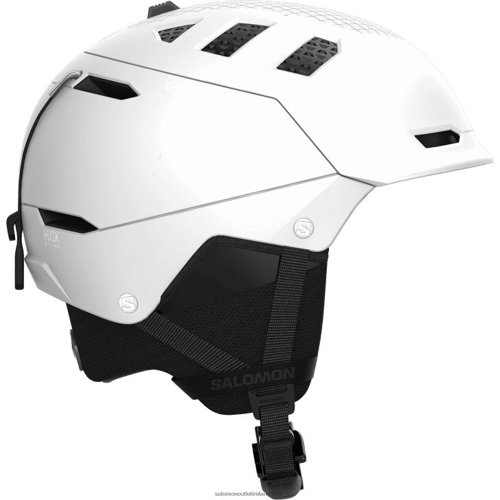 White 0600F626 Men's Helmet - Husk Prime Mips Salomon