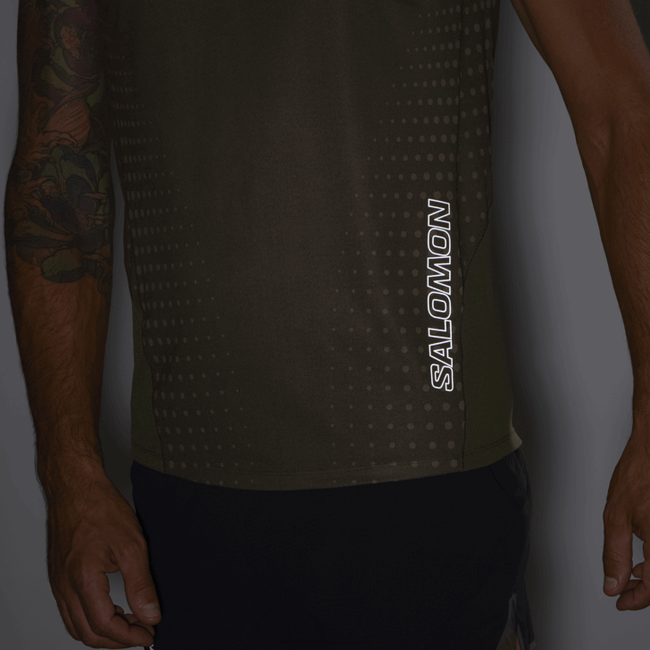 Grape Leaf/Dusky Green 0600F242 Men's Tank - Sense Aero Salomon