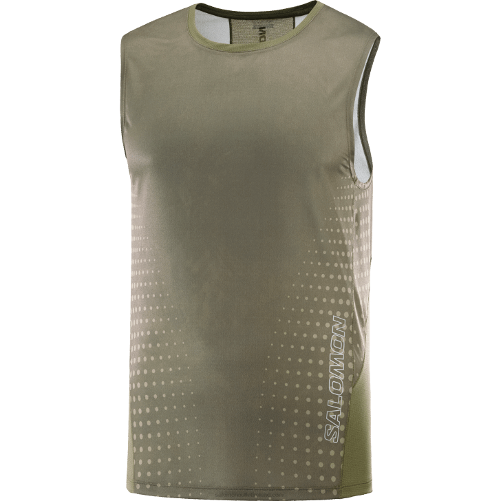 Grape Leaf/Dusky Green 0600F242 Men's Tank - Sense Aero Salomon