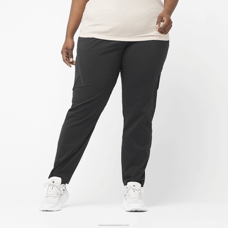 Deep Black 0600F944 Women's Pants - Runlife Salomon