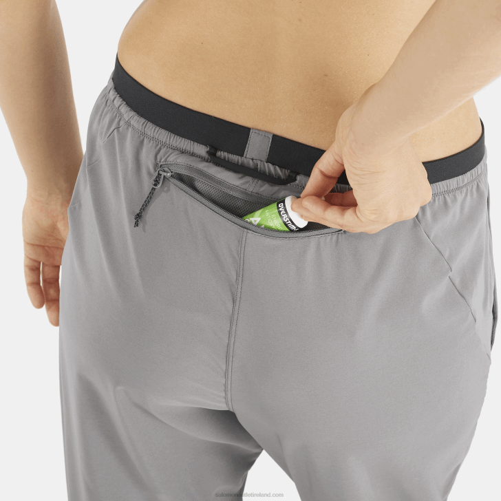 Quiet Shade 0600F947 Women's Pants - Cross Run Salomon