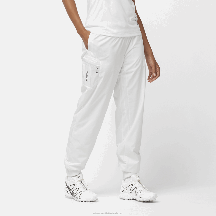 White 0600F943 Women's Pants - Equipe Salomon