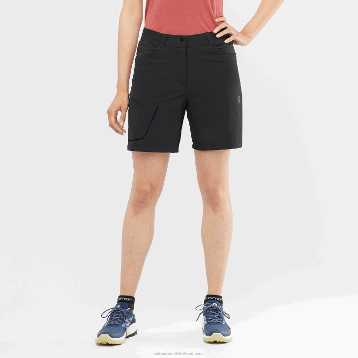 Black 0600F950 Women's Shorts - Wayfarer Salomon