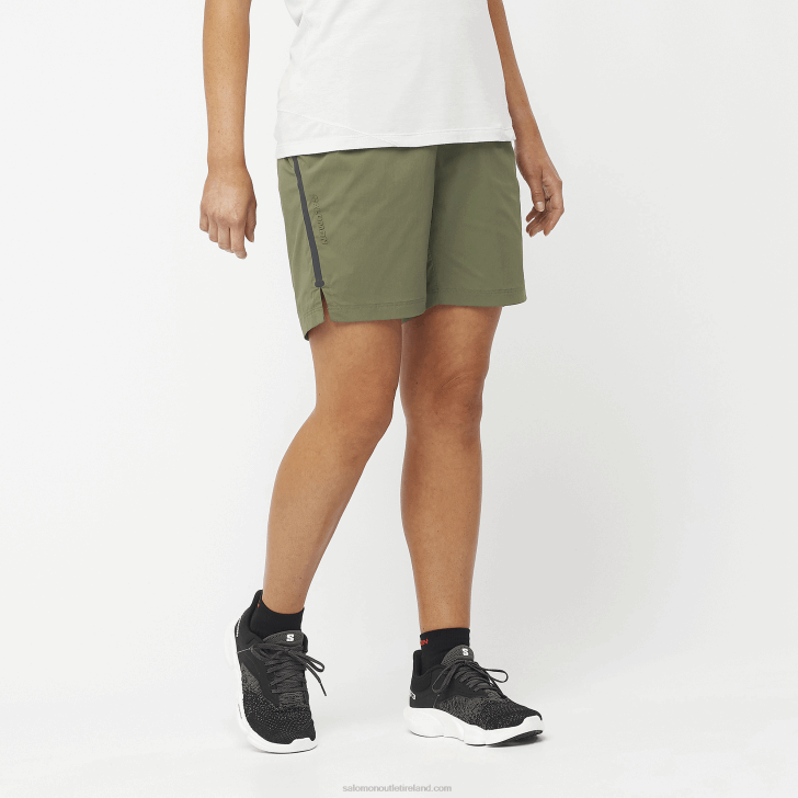 Grape Leaf 0600F1173 Women's Shorts - Runlife Salomon