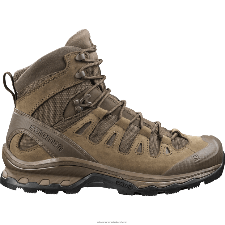Earth Brown 0600F820 Women's Forces Shoes - Quest 4D Forces 2 En Salomon