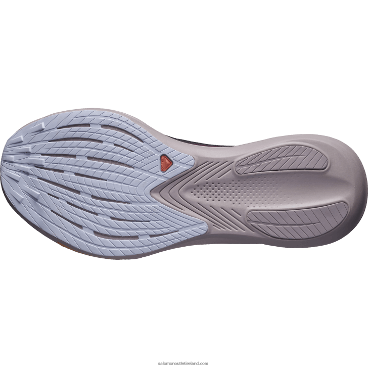 Grape Wine/Quail/Purple Heather 0600F743 Women's Running Shoes - Phantasm Salomon