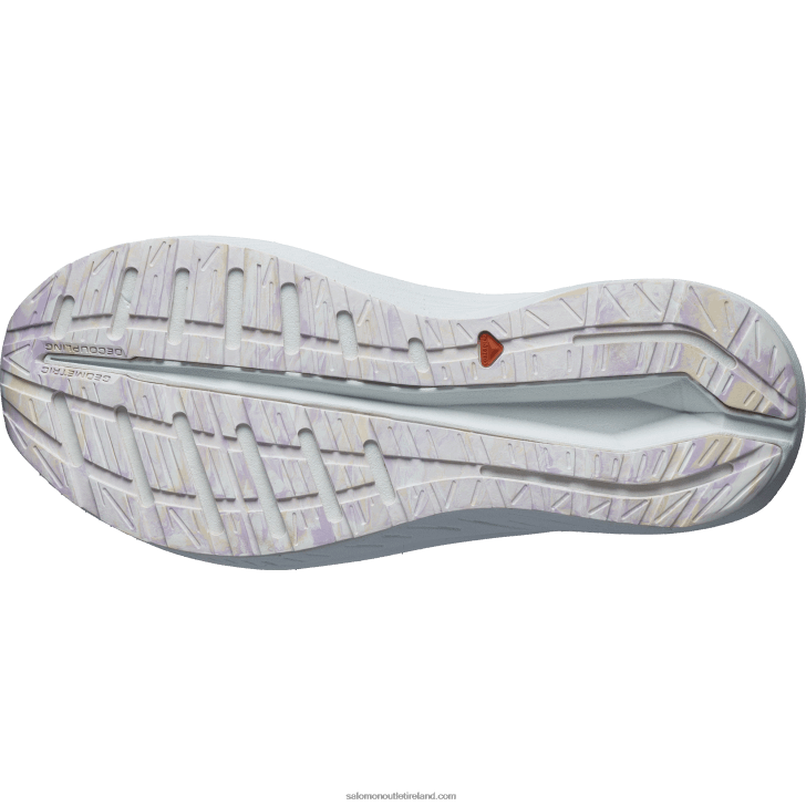 Tender Peach/Pearl Blue/White 0600F754 Women's Running Shoes - Aero Volt Salomon