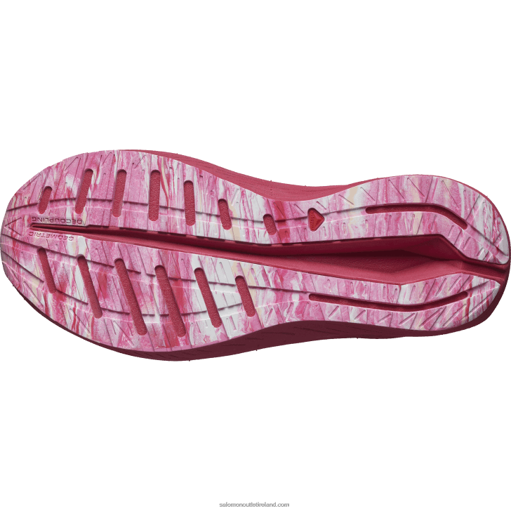 Tender Peach/Virtual Pink/White 0600F753 Women's Running Shoes - Aero Volt Salomon