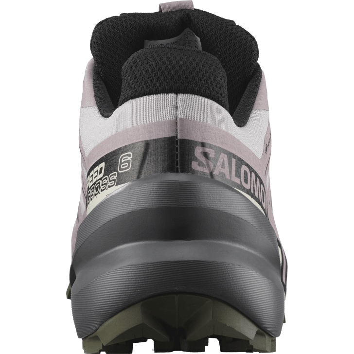 Ashes Of Roses/Black/Olive Night 0600F1515 Women's Trail Running Shoes - Speedcross 6 Gore-Tex Salomon