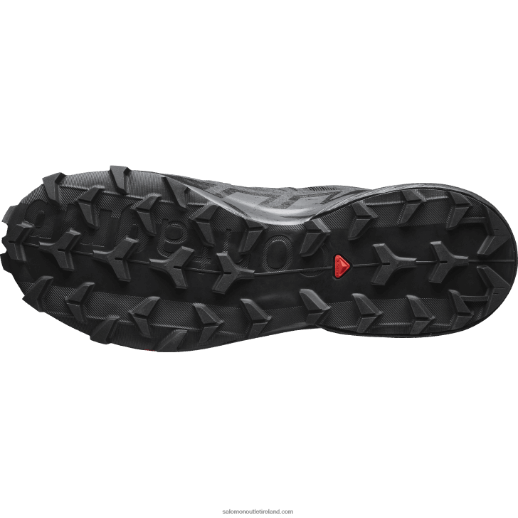 Black/Phantom 0600F1507 Women's Trail Running Shoes - Speedcross 6 Salomon