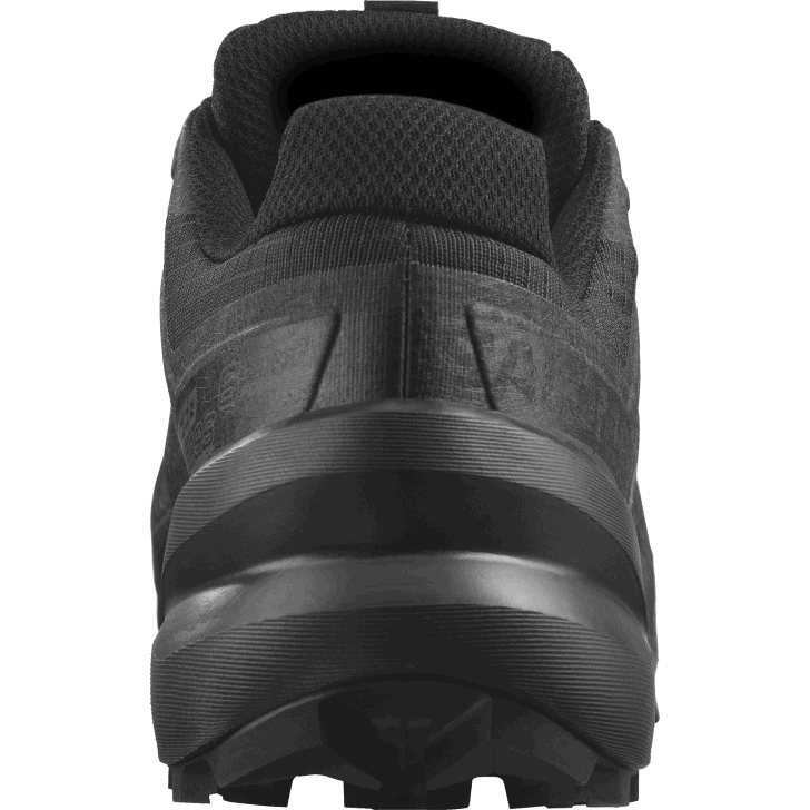 Black/Phantom 0600F804 Women's Trail Running Shoes - Speedcross 6 Forces Salomon