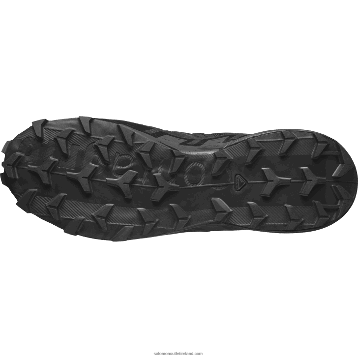 Black/Phantom 0600F804 Women's Trail Running Shoes - Speedcross 6 Forces Salomon