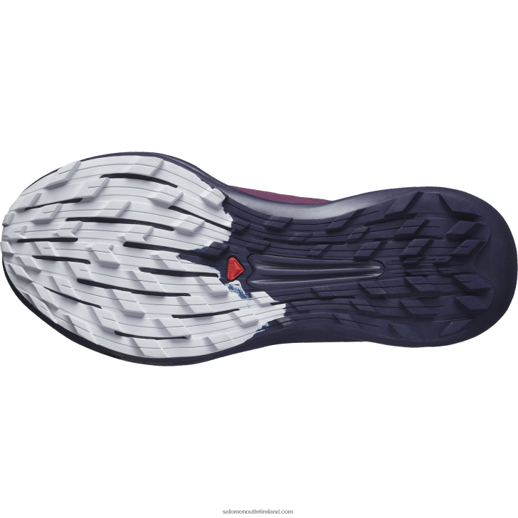 Grape Wine/Night Sky/Lunar Rock 0600F1532 Women's Trail Running Shoes - Pulsar Trail Pro Salomon
