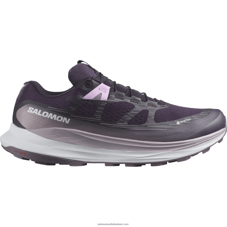 Nightshade/White/Moonscape 0600F1520 Women's Trail Running Shoes - Ultra Glide 2 Gore-Tex Salomon