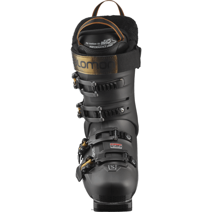 Belluga Metallic/Black/Copper Metallic 0600F1031 Women's On-Piste Skis - S/Pro Mv 90 Salomon