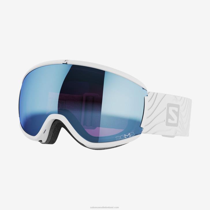 White 0600F1299 Women's Goggles - Ivy Sigma Salomon