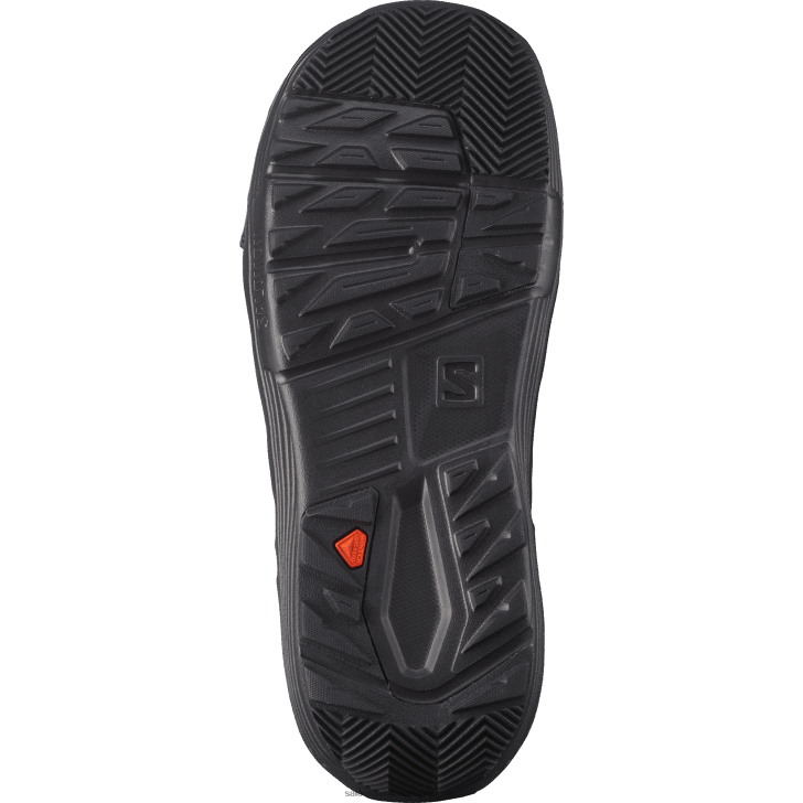 Black/Asphalt 0600F1323 Women's Snowboard Boots - Ivy Salomon