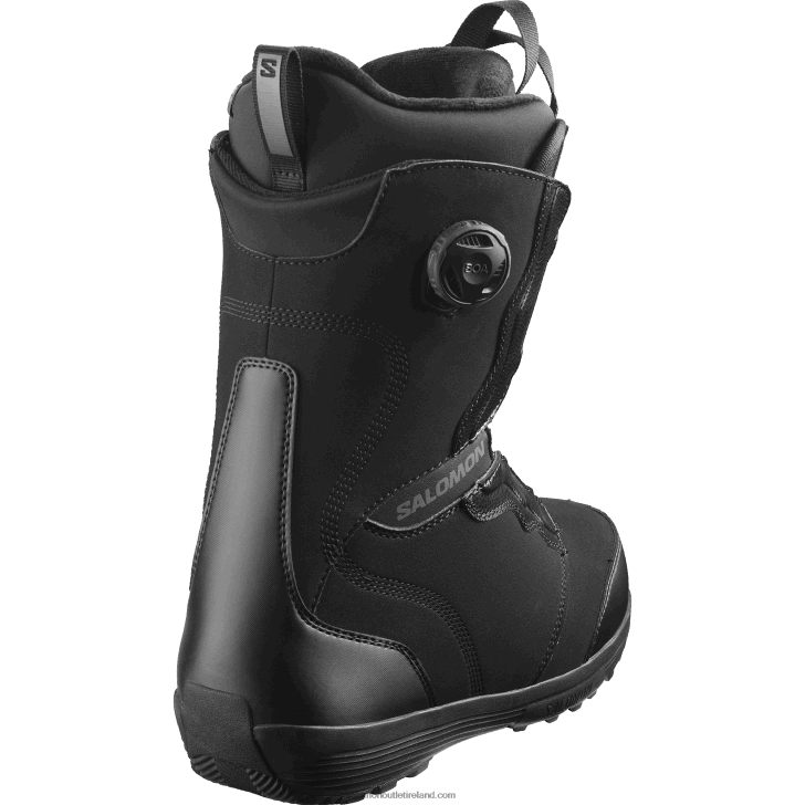 Black/Castlerock Gray 0600F1312 Women's Snowboard Boots - Ivy Boa Sj Boa Salomon