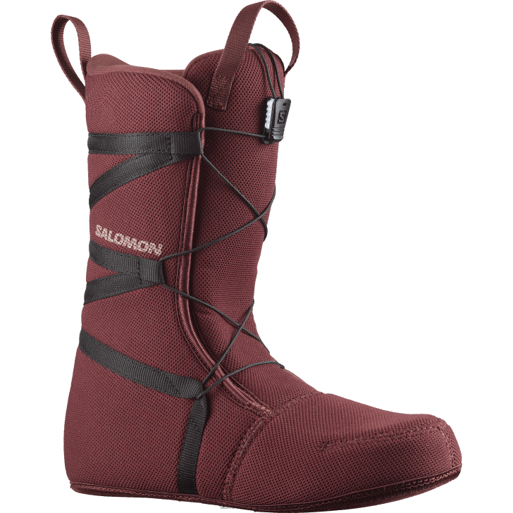 Dusty Pink/Burgundy/Light Pink 0600F1318 Women's Snowboard Boots - Pearl Boa Salomon