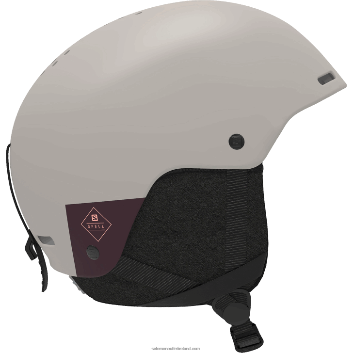 Beige 0600F1330 Women's Helmet - Spell Salomon