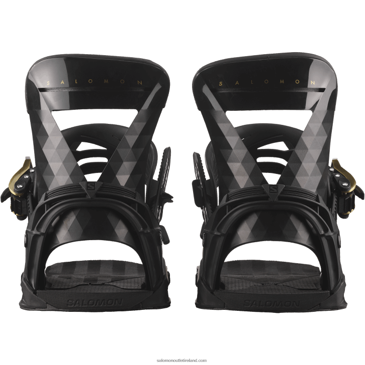 Black 0600F1325 Women's Snowboard Bindings - Mirage Salomon