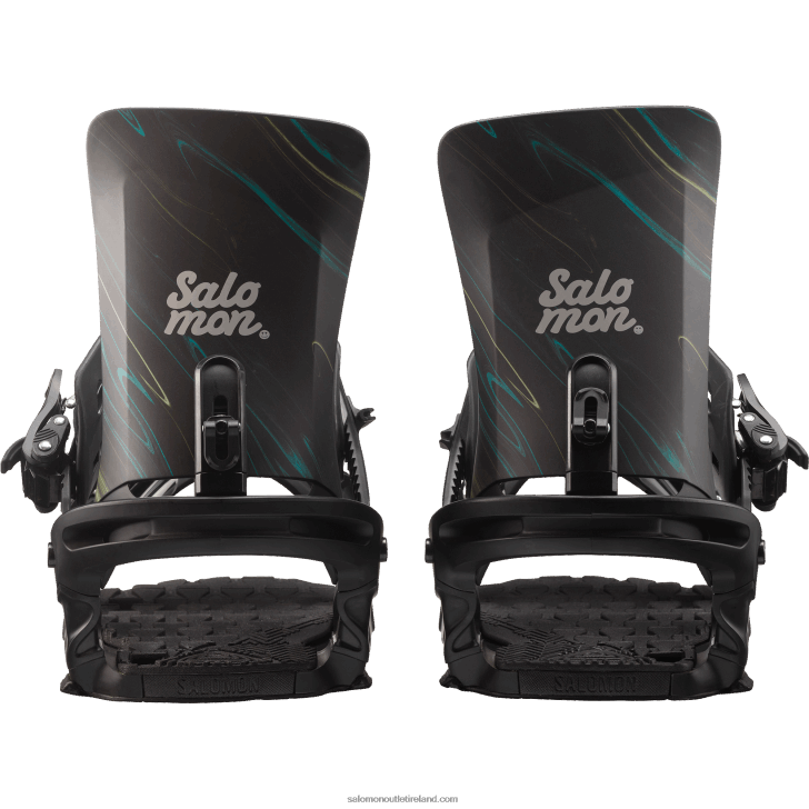 Black 0600F1327 Women's Snowboard Bindings - Nesta Salomon