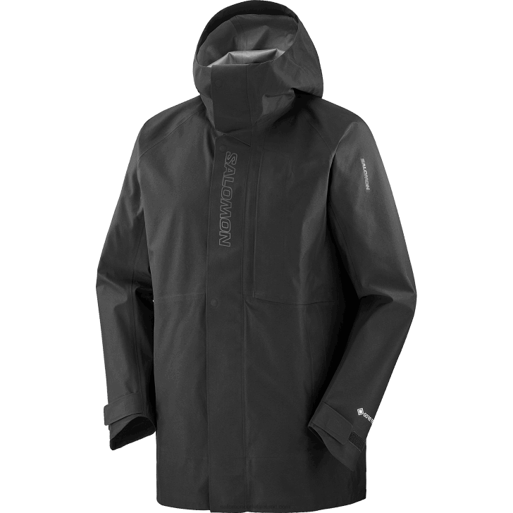 Deep Black 0600F831 Women's Shell Jacket - Essential Gore-Tex Salomon