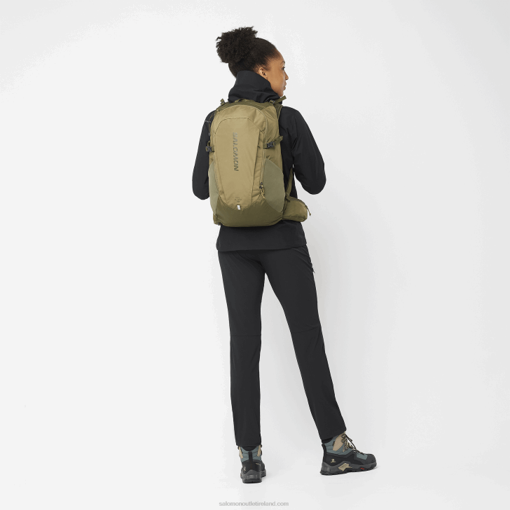 Deep Black 0600F845 Women's Shell Jacket - Outline Gore-Tex 2.5L Salomon