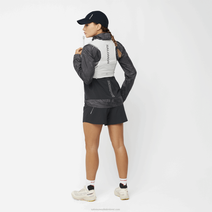 Periscope/Ao/Deep Black 0600F854 Women's Wind Jacket - Bonatti Cross Wind Salomon