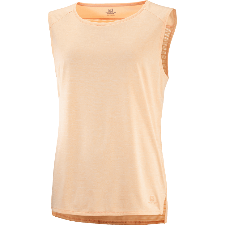 Apricot Ice 0600F926 Women's Tank - Outline Summer Salomon