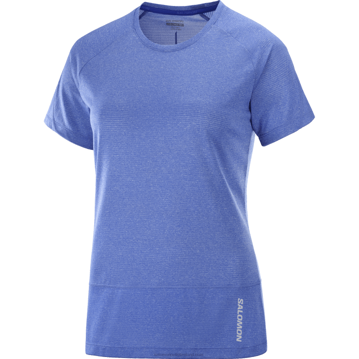 Surf The Web 0600F877 Women's Short Sleeve T-Shirt - Cross Run Salomon